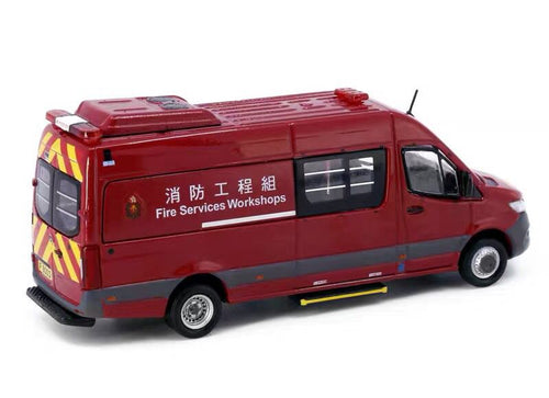 Load image into Gallery viewer, Tiny City Die-cast Model Car - MERCEDES-BENZ Sprinter FL HKFSD WSV (F8003) Ltd.
