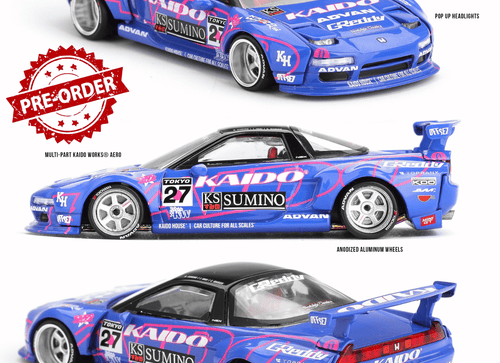 Load image into Gallery viewer, (Pre-order) Mini GT #322 Honda NSX Kaido House Nostalgic Classics Diecast Model
