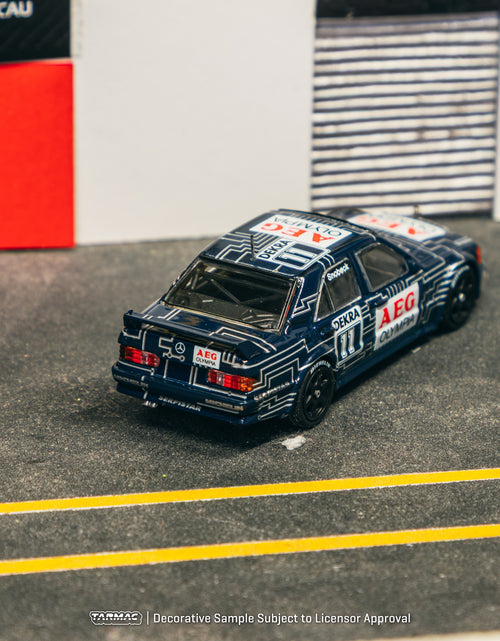 Load image into Gallery viewer, Tarmac Works 1/64 Mercedes-Benz 190 E 2.5-16 EVO 1 DTM 1989 Dany
