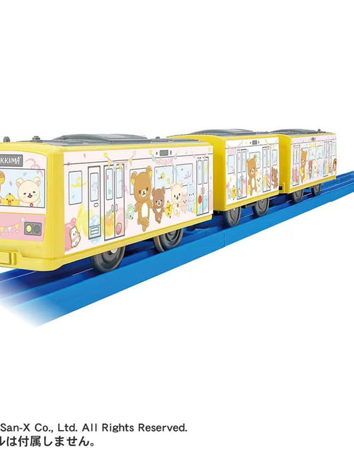 Load image into Gallery viewer, Takara Tomy Plarail Train - ES Rilakkuma Wrapping Train (3-Car Set)
