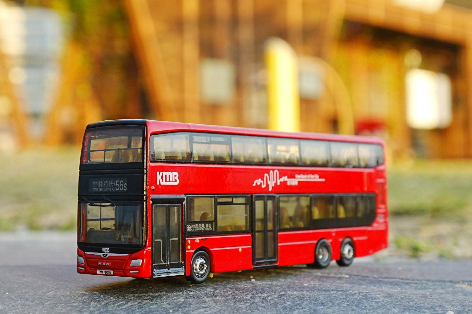 Tiny City Die-cast Model Car - 1:110 KMB MAN A95 12.8M (56S) Model Bus
