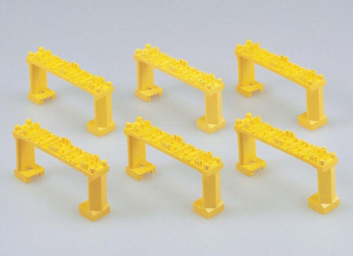 Load image into Gallery viewer, Takara Tomy Tomica Plarail Accessory J-22 Double-tracked Block Pier 6 pcs Japan
