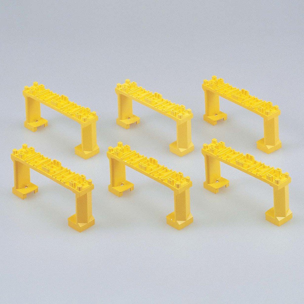 Takara Tomy Tomica Plarail Accessory J-22 Double-tracked Block Pier 6 pcs Japan