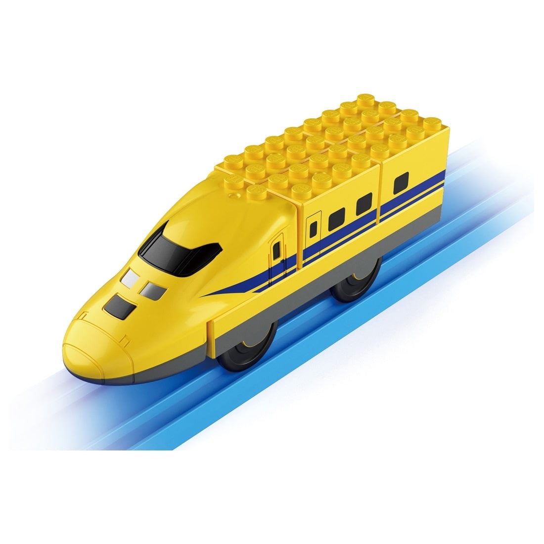 Takara Tomy Tomica Plarail Blocks JR923 Doctor Yellow set