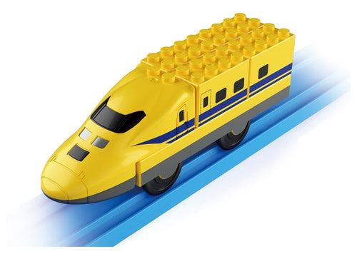 Load image into Gallery viewer, Takara Tomy Tomica Plarail Blocks JR923 Doctor Yellow set
