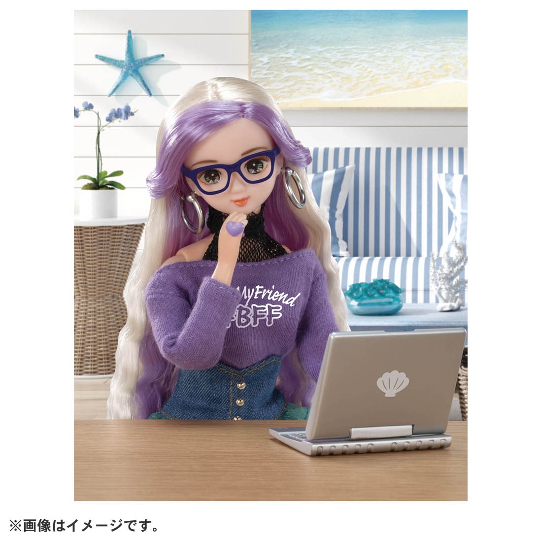 Takara Tomy Licca Chan Doll Set - Yui-Yui Dress Set