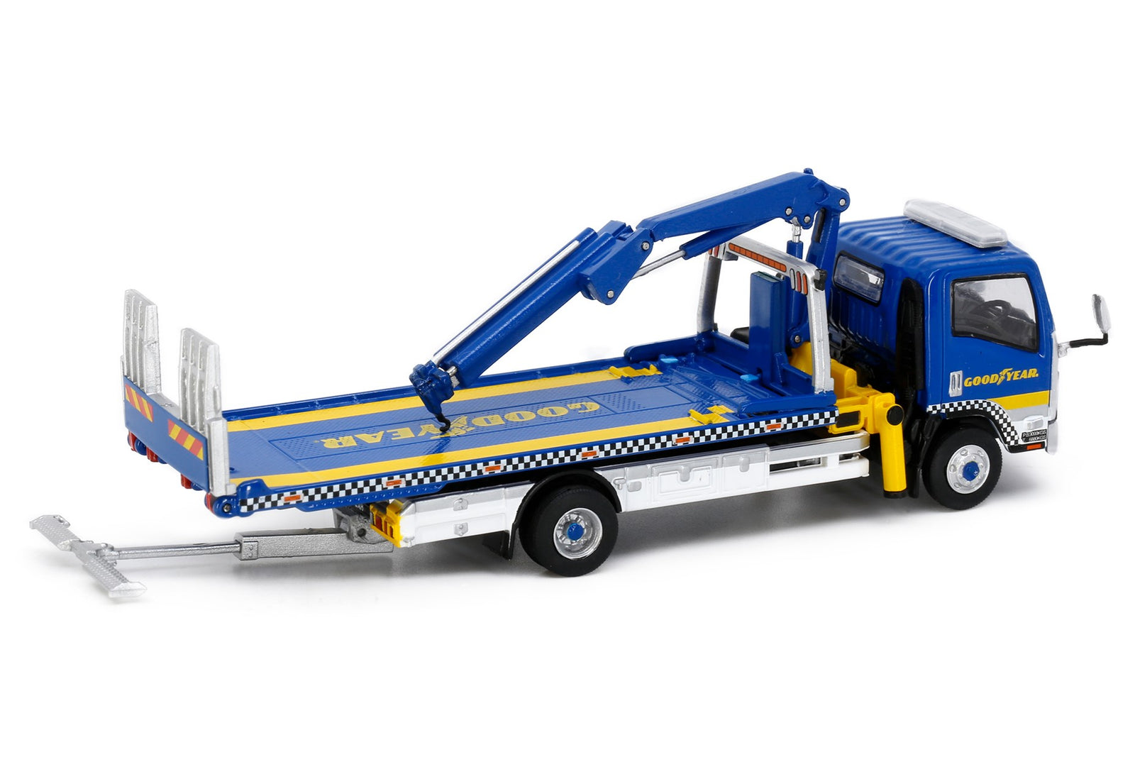 Tiny City Die-cast Model Car - ISUZU N Series Flatbed Tow Truck w/ Crane Good Yr