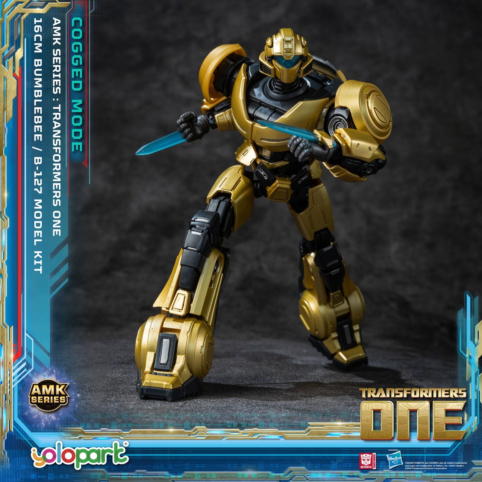 TRANSFORMERS ONE AMK (Cogged Mode) B-127 Bumblebee Model Kit