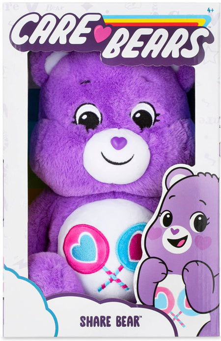 Care Bears Basic Fun 14 inch Soft Plush Toy - Share Bear
