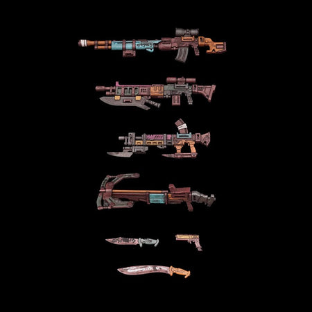 TOYS ALLIANCE x Acid Rain FAV-AP16 Soil Ghost Hidden Sands Weapon Set A