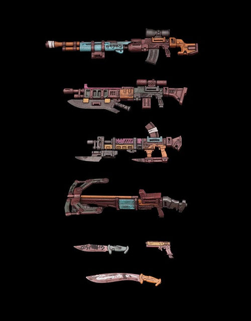 Load image into Gallery viewer, TOYS ALLIANCE x Acid Rain FAV-AP16 Soil Ghost Hidden Sands Weapon Set A
