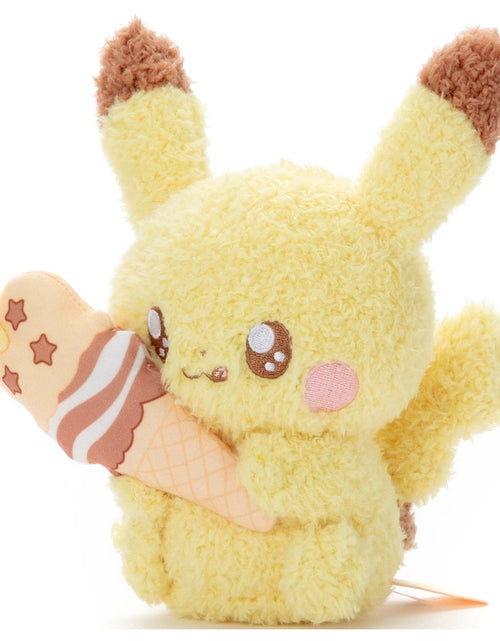 Load image into Gallery viewer, Takara Tomy Arts Pokepiece Plush Toy (Sweets Ver.) Pikachu Stuffed Toy
