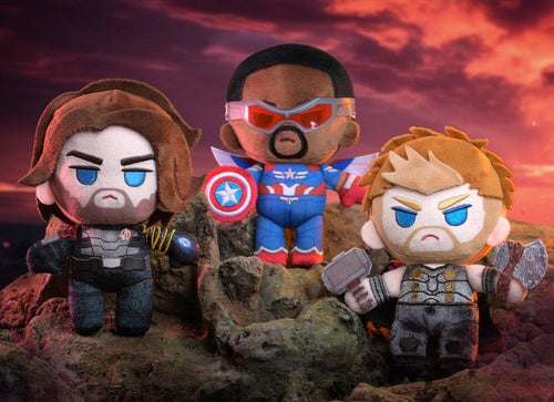 Load image into Gallery viewer, Hot Toys Marvel Avengers Doomsday Cosbi Plush Keychain Collection(Full set of 8)

