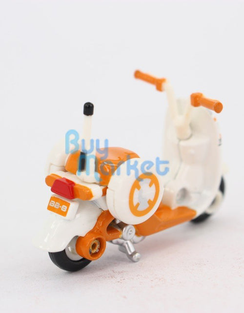 Load image into Gallery viewer, Takara Tomy Tomica Star Cars SC-02 Star Wars BB-8 Scooter Motorcycle Diecast
