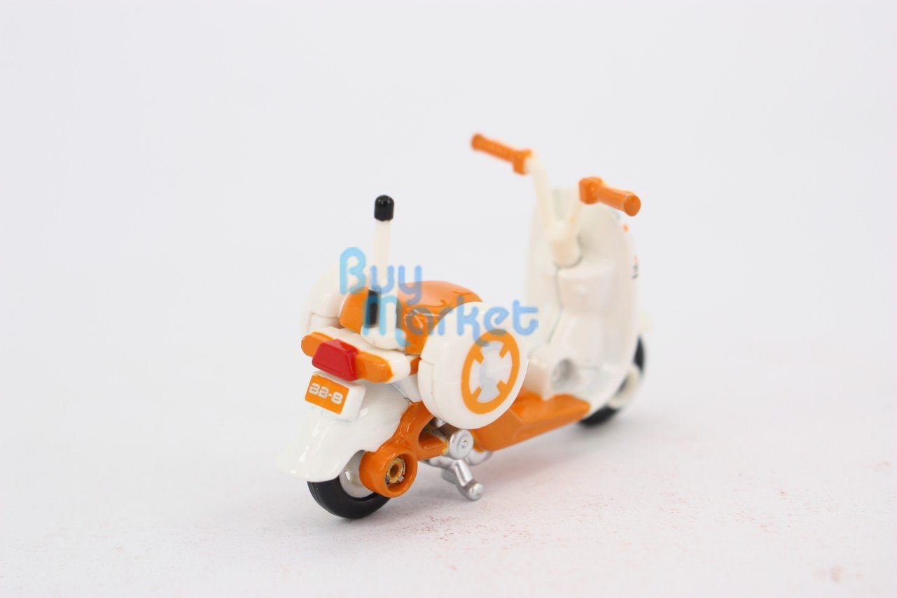 Takara Tomy Tomica Star Cars SC-02 Star Wars BB-8 Scooter Motorcycle Diecast