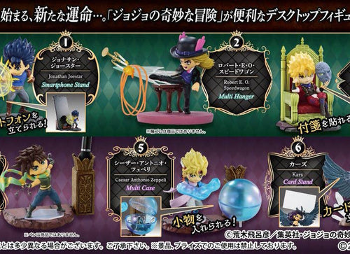 Load image into Gallery viewer, Re-ment JoJo's Bizarre Adventure on Desk Phantom Blood Battle Tendency Full set
