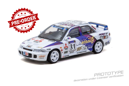 (Pre-order)Tarmac Works 1/64 Mitsubishi Lancer Evolution Hong Kong Beijing Rally