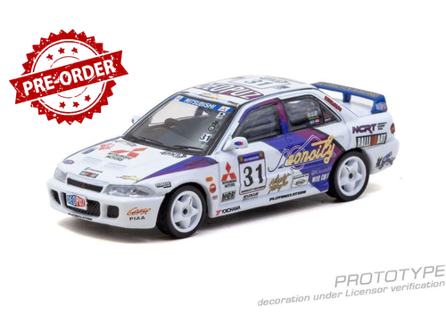 Load image into Gallery viewer, (Pre-order)Tarmac Works 1/64 Mitsubishi Lancer Evolution Hong Kong Beijing Rally
