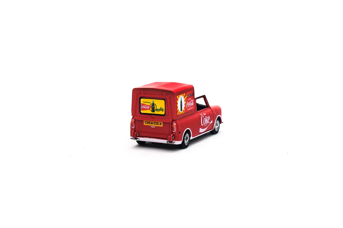 Tiny City Die-cast Model Car - 1/50 Morris Mini Pickup Coca-Cola