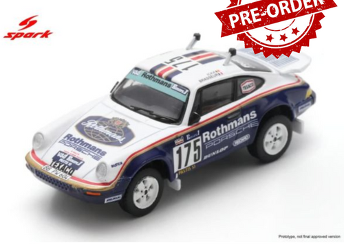 Load image into Gallery viewer, (Pre-order) Spark Porsche 953 No.175 Paris-Dakar Rally 1984 J. Ickx -C. Brasseur
