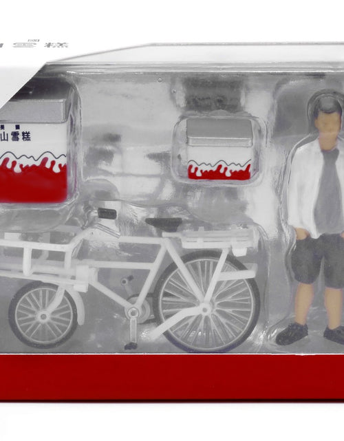 Load image into Gallery viewer, Tiny City Die-cast Model 1/35 Ice Cream bicycle
