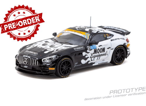 Load image into Gallery viewer, (Pre-order) Tarmac Works Mercedes-AMG GT4 Greater Bay Area GT Diecast Model Car
