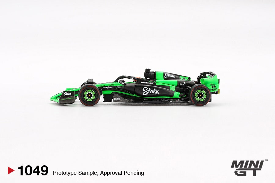 (Pre-order) Mini GT #1049 Kick Sauber C44 #77 Valtteri Bottas 2024 F1 Chinese GP