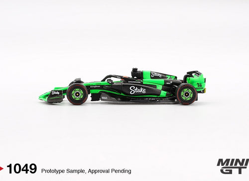 Load image into Gallery viewer, (Pre-order) Mini GT #1049 Kick Sauber C44 #77 Valtteri Bottas 2024 F1 Chinese GP
