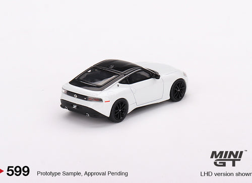 Load image into Gallery viewer, Mini GT #599 Nissan Z Performance 2023 Everest White Model car
