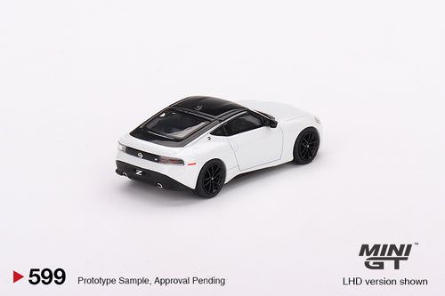 Load image into Gallery viewer, Mini GT #599 Nissan Z Performance 2023 Everest White Model car
