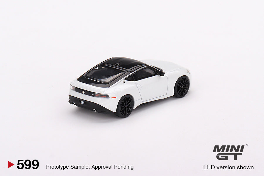 Mini GT #599 Nissan Z Performance 2023 Everest White Model car