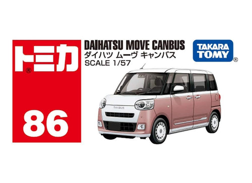 Load image into Gallery viewer, Takara Tomy Tomica No.86 Daihatsu Move Canvas 1/57 Die-cast Model Car
