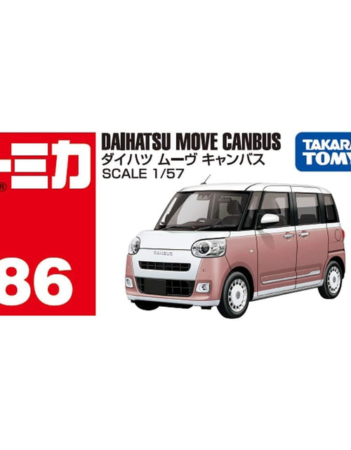 Load image into Gallery viewer, Takara Tomy Tomica No.86 Daihatsu Move Canvas 1/57 Die-cast Model Car
