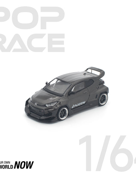(Pre-order) POPRACE 1/64 PANDEM GR YARIS CARBON EDITION Diecast Model Car