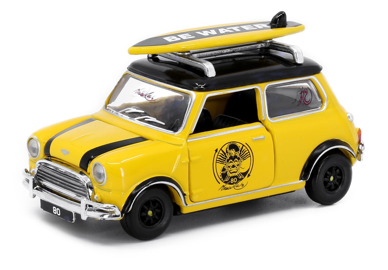 Tiny City 1:50 Diecast Model Car - Mini Cooper Mk 1 Bruce Lee