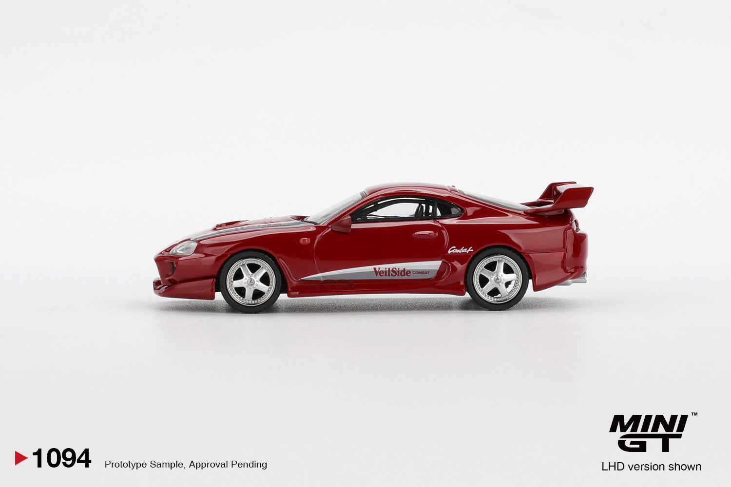 (Pre-order) MINI GT #1094 Toyota Supra VeilSide Combat V-I Red LHD Model Car