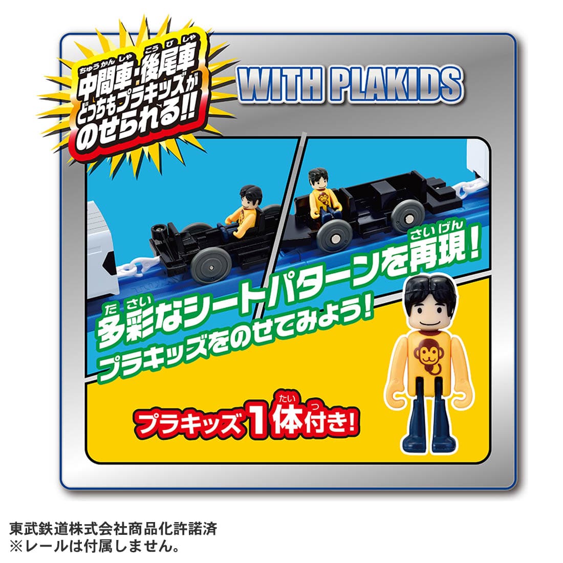 Takara Tomy Plarail S-36 Tobu Spacia X Motorized Toy Train
