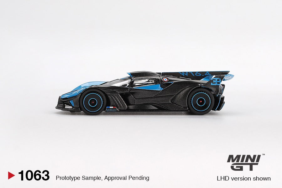 MINI GT 1/64 Bugatti Bolide Presentation Diecast Model Car