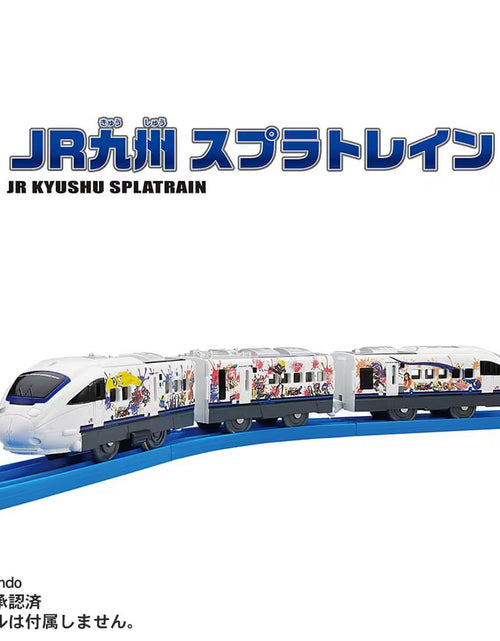 Load image into Gallery viewer, Takara Tomy Plarail Train - J.R. Kyushu Splatrain Splatoon Wrapping (3-Car Set)

