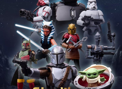 Load image into Gallery viewer, Blokees Star Wars GV01 The Mandalorian Series Full set of 9 Mini Figure set
