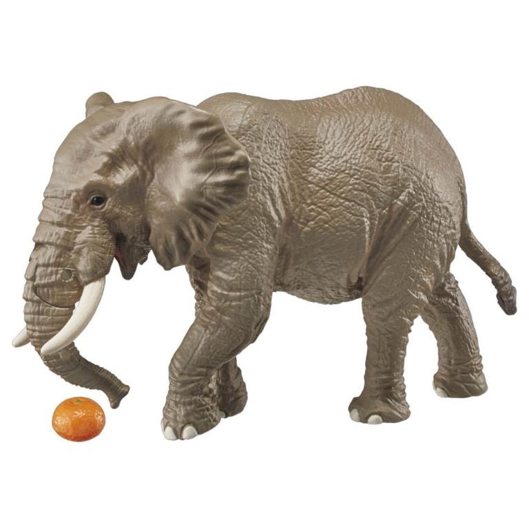 Takara Tomy ANIA AS - 02 African Elephant (w/orange) animal Action Figure