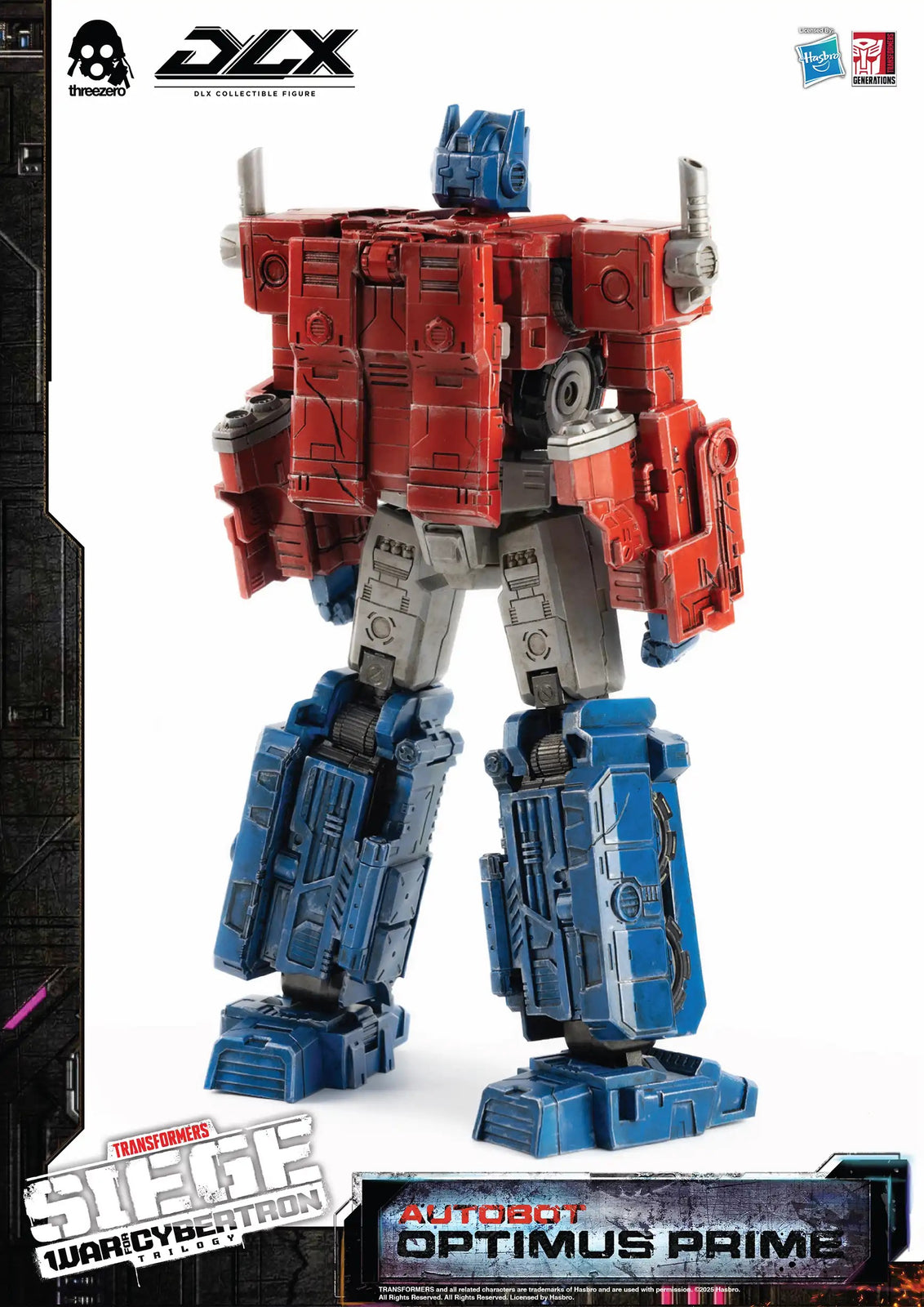 Threezero Transformers: War For Cybertron Trilogy DLX Optimus Prime