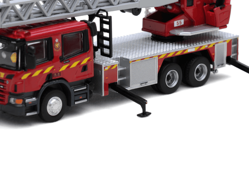Load image into Gallery viewer, Tiny City Die-cast Model Car 1/76 - Scania HKFSD Turntable Ladder 55M (F132)
