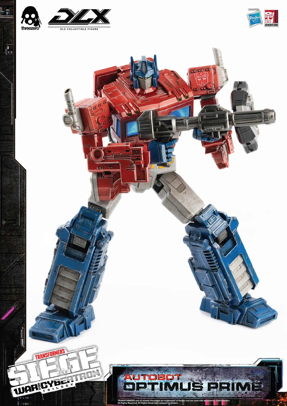 Threezero Transformers: War For Cybertron Trilogy DLX Optimus Prime