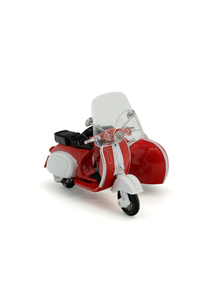 Tiny City Die-cast Model Car 1/35 Scooter Sidecar Cola