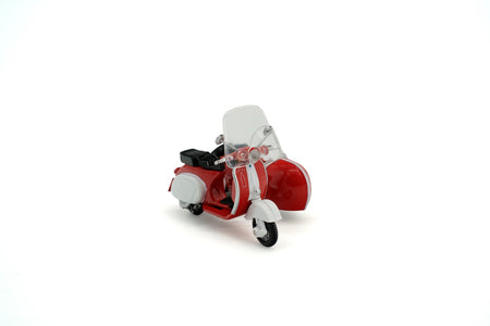 Tiny City Die-cast Model Car 1/35 Scooter Sidecar Cola