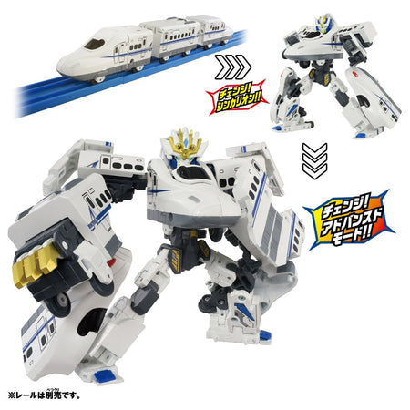Takara Tomy Shinkansen Transforming Robot SGX04 Shinkalion N700A Nozomi Advanced