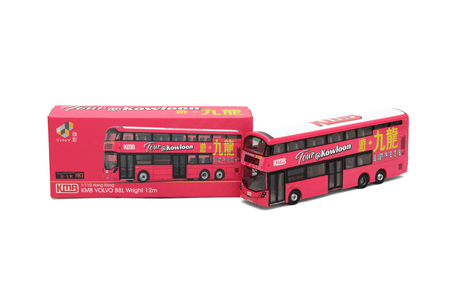 Tiny City Die-cast Model Car 1/110 - KMB VOLVO B8L Wright Tour@Kowloon (HK1) Bus