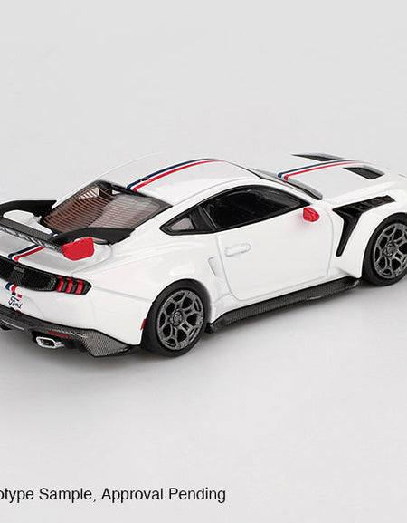 MINI GT 1/64 #1097 Ford Mustang GTD Spirit of America Model Car