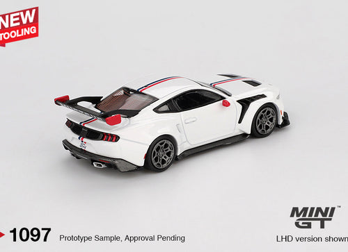 Load image into Gallery viewer, (Pre-order) MINI GT 1/64 #1097 Ford Mustang GTD Spirit of America Model Car
